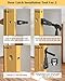Door Latch Mortise Tool, Door Latch Installation Kit Help Remove Material to Install for Clean, Flush and Accurate Professional Installation, Door Latch Tool for 1-3/4