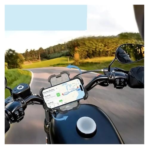 Support de téléphone pour vélo VTT de navigation avec boîtier de sécurité - 3