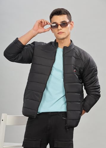 Image of Dollar Jacket For Men Casual Zipper Bomber For Winter
