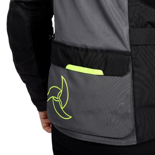 Image of Raida Rover 2 Touring Motorcycle Jacket | Lightest in Its Class | CE Level 2 Armoured | Hydration Bladder Compatible | Waterproof Rain & Thermal Liners included