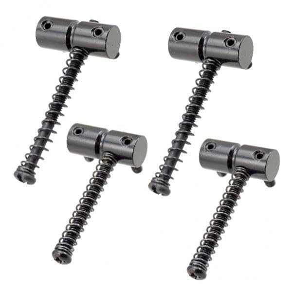MERISHOPP®2x2 Long&2 Short Bass Bridge Saddles for Electric Bass Replacement Part Black|Musical Instruments & Gear | Guitars & Basses | Parts & Accessories | Guitar Parts | Saddles-image-46