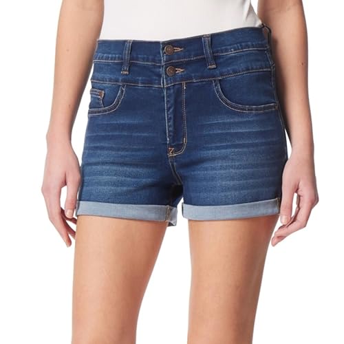 WallFlower Jeans Sassy Denim Shorts for Women Figure Enhancing Stretch Denim, High-Rise in Standard and Plus - Riverton, 3