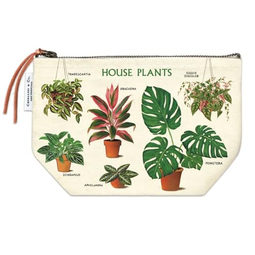 Cavallini House Plants Vintage Pouch
