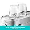 CASABREWS Machine à Cafetière Expresso avec buse à Mousse de lait Puissante, 20Bars Cafetière et Machine à Cappuccino avec Manomètre, Réservoir de 1 L, Boîtier en métal, Acier inoxydable