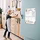 TOBJA Belohnungstafel Kinder A4 magnetisch - Spielerisches Töpfchentraining und Alltagsroutinen mit Einhorn, Dino oder Waldtiere Design - Für strahlende Kinder und entspannte Eltern (Monster)