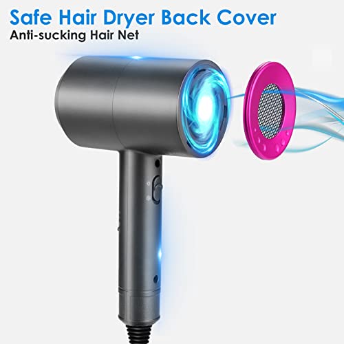 Image of Sendowtek Hair Dryer 2000W Professional Negative Quick Dry Powerful with Concentrator Hot Shot Switch 3 Settings Hair Dryer with Diffuser for Women and