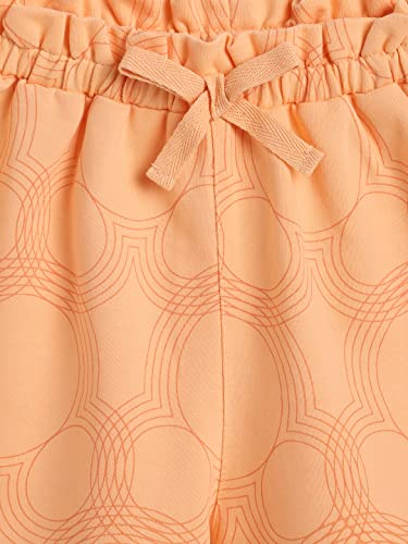 Image of Li'l Tomatoes Girls Cotton Looper Shorts | Summer Casual Wear | Elastic Waist with Drawstring | Soft & Comfortable | 7-16 Years