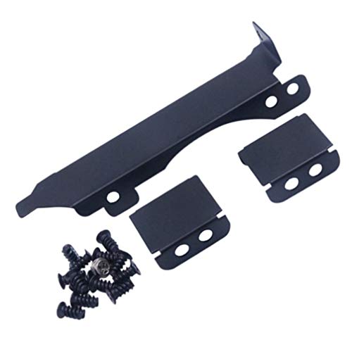 Solustre Staffa Slot Pci per Montaggio su Ventola per Supporto Scheda Fai da Te Supporto per Radiatore Computer Ventola 8Cm 9Cm