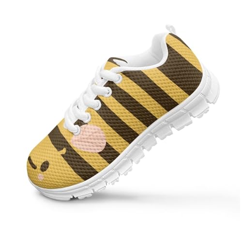 Children's Animals Sneaker Non-Slip Lace-Up Sport Outdoor Hiking Shoes for Big Kids Cozy Breathable Lightweight School Athletic Walking Sneaker for Litter Kids US 11-5