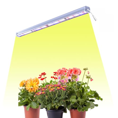 Image of Fluortronix 2ft LED Grow Light Bar 36W Full Spectrum for Indoor Plants | High PAR, Aluminum Body, Energy Efficient | Ideal for Seedlings, Vegetative Growth & Hydroponics