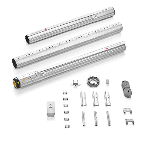 Somfy 2400670 MS 100 Kit de motorizacion mecánico, Motor para persianas, Hasta de 4m2, Compatible con sistema monoblock convencionalo encofrado de obra