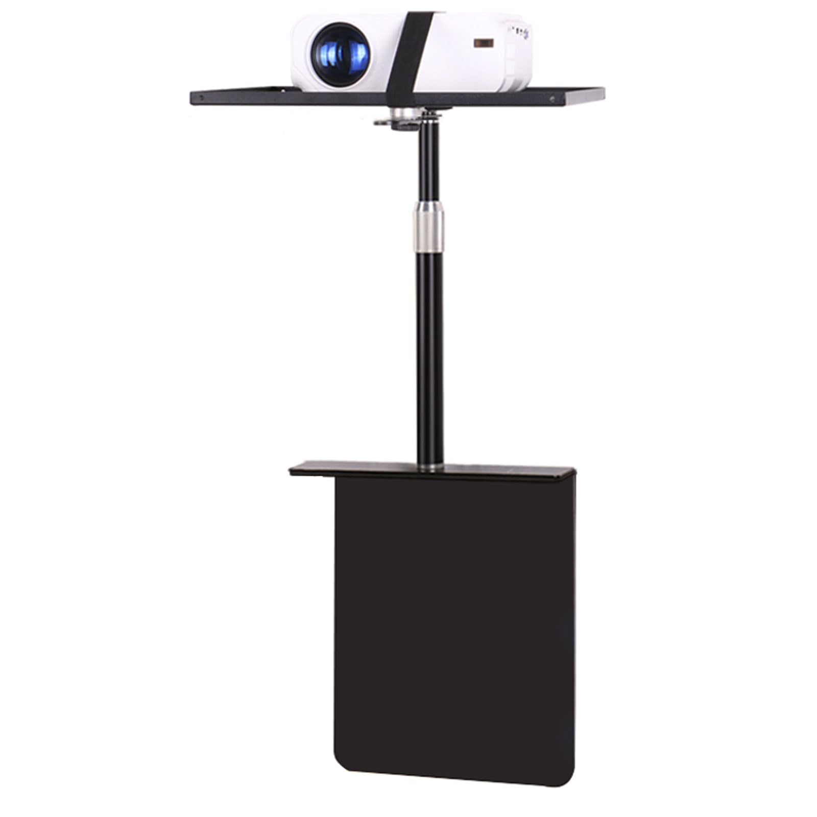Pieds pour Vidéoprojecteur,Support de projecteur de lit pour canapé,Installation Invisible,Rotatif 360°,Idéal pour Home Cinema présentations conférences