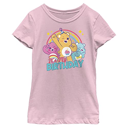 Fifth Sun Care Bears Its My Birthday Girls Short Sleeve Tee Shirt