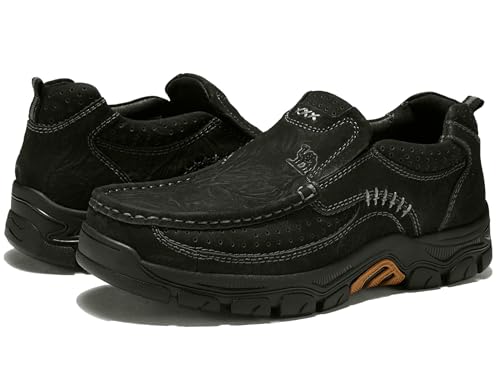 CAMEL CROWN Mens Slip On Loafer Leather Casual Walking Shoes Comfortable for Work Office Dress Outdoor2