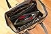 Coreflex 2 Pack Premium Tool Pouch Zipper Bag with internal pockets, 12inch Tool Bag, Multipurpose Storage pouch, Flat Bottom for stand alone (2 Pack, Grey, Black)