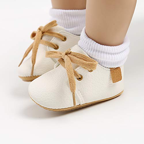 Image of RVROVIC Baby Boys Girls Anti-Slip Sneakers Soft Ankle Boots Toddler First Walkers Newborn Crib Shoes