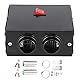 Heizung 12V 300W,12V Car Defroster 300W,Kfz Auto Heizluefter 12V 300W/600W Demister Zusatzheizung,Autoheizung Wärmer Defroster Tragbarer Demister Mute Fan Schnelle Heizung 600W12V (12V)