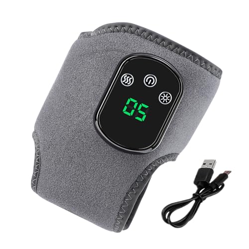 Fußmassagegerät Mit Wärme - Elektrische Wärmewickel-Massage Mit Vibrationsfunktion | USB-Aufladbare Wärme-Massagegeräte Mit 3 Vibrationsstufen, Wärmebandage Für Damen & Herren