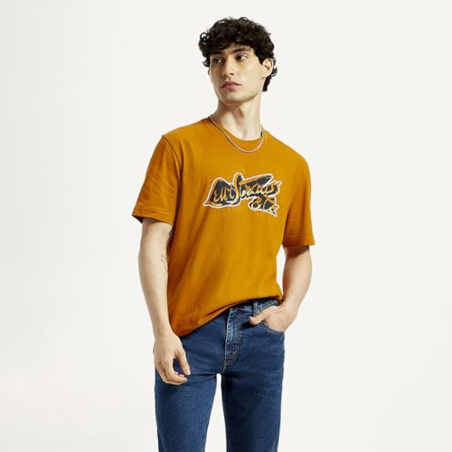 Image of Levi's Men's Printed Regular Fit T-Shirt