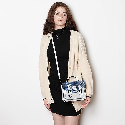 Image of Islander The Calton Satchel - Ladies Satchel With HARRIS TWEED - Small and Medium