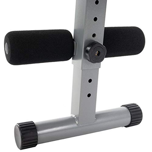 ScSPORTS® Fitnessbank, Halterbank, Verstelbaar en inklapbaar, Roodbruin, Trainingsbank - Image 7