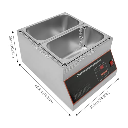 Máquina profesional para derretir chocolate eléctrico miniatura 5