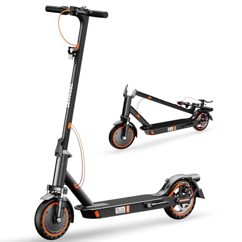 TODIMART Escooter Roller mit Straßenzulassung T6, 350W Motor, 30 km Reichweite, 8,5 Zoll Wabenreifen, Duales Bremssystem E Roller für Erwachsene