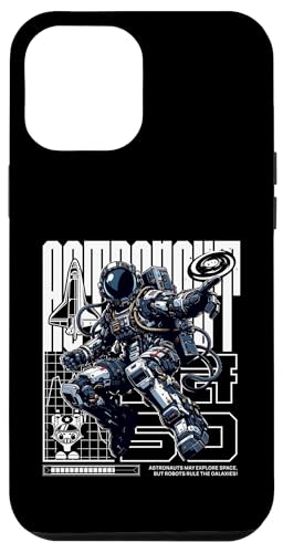Robots astronautes coque iPhone 12 Pro Max antichoc de science-fiction à haute protection