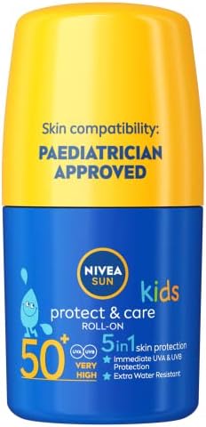Nivea Sun Kids Roll On Cream, SPF 50, 50ml