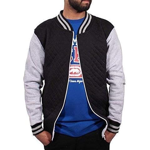 Big Dawg Special Mens Boys Bomber Quilted Varsity Baseball Jacket College Hip (M, Blue) Cover