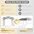 MUPATER 10' x 15' Heavy Duty Metal Carport Kit for Outdoor, Carport Canopy Heavy Duty, Garage Car Shelter Shade with Metal Roof, Frame & Bolts for Car, Truck, Grey
