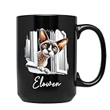➤ Dimensions: Hauteur 9,5 cm, largeur 8 cm, capacité 330 ml. Poignée ergonomique, idéale pour les boissons chaudes et froides. Idéale pour le bureau et la maison.