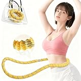 Little Qi Garden フラフープ 落ちないソフトタイプ お腹周りダイエット用 室内運動対応 落ちない設計で初心者も使いやすく、ソフト素材で腰への負担を軽減｜シーン：室内で時間を選ばずお腹周りダイエット・有酸素運動に最適｜追加：静音リング付きで隣への騒音配慮、組み立て不要ですぐ使用可 (きいろ)