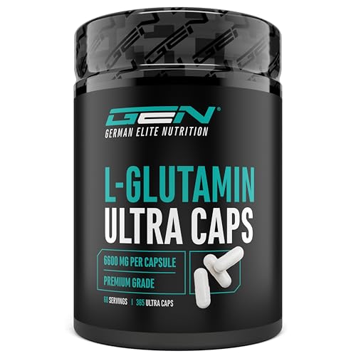L-Glutamina 365 Cápsulas 1100 mg