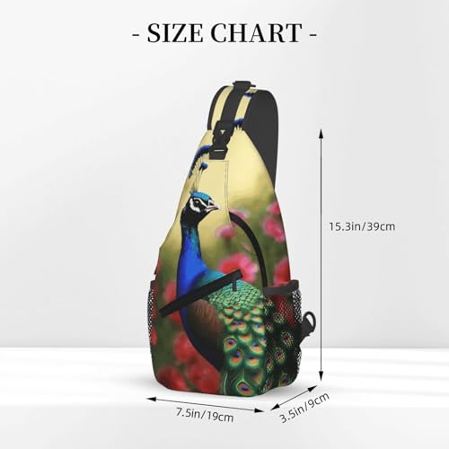 Cross Chest Bag Diagonally Sling Backpack Crossbody miniatura 2