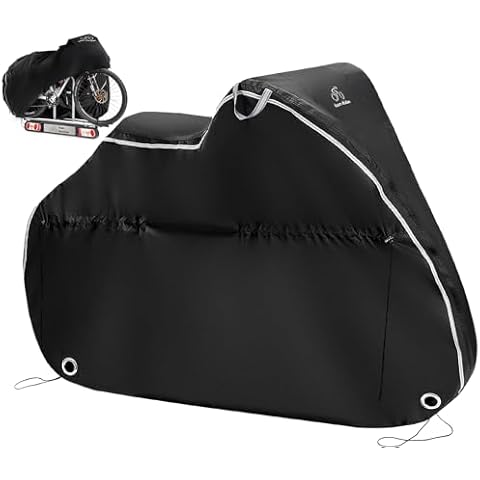 Team Obsidian | Outdoor Storage or Travel Cover for 1 bike, Large Bike Cover, Ebike Accessories, Bicycle Cover, Heavy Duty, Electric Bike Cover Waterproof Outdoor | 210D, 300D, 600D Cover