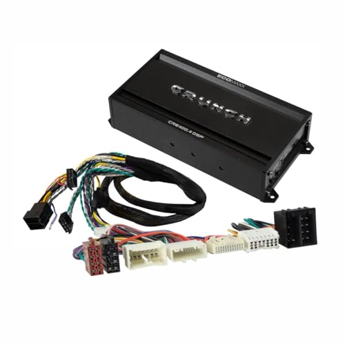 Crunch CRE400.4DSP-ISO.M12 Dsp VerstäRker Kompatibel Mit Renault Koleos Gen. 2-image