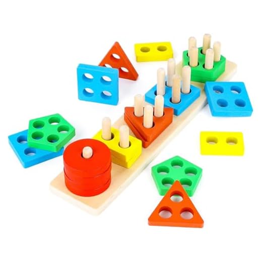 Giochi Montessori, da Impilare e Ordinare 1 2 3 Anni, Giochi Bambini 1 Anno, Gioco di attività e Sviluppo in Legno Colori Pastello, Giochi di attività e Sviluppo 1 2 3 Anni, Giochi Educativi Regalo