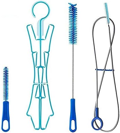 Luoji - Sacca idrica con spazzola per la pulizia, sacca d'acqua,  salvagoccia, serbatoio di idratazione, kit di pulizia per tubi, valvola di  morso, copertura per sport, escursionismo, ciclismo : Amazon.it: Sport e