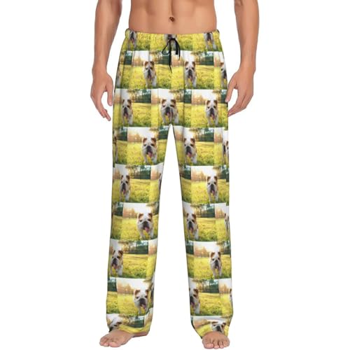 Pantalon de pyjama homme bouledogue doux : fini les nuits sans poches