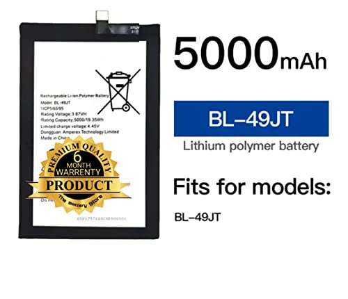 Image of THE BATTERY STORE Orignal Battery for Tecno BL-49JT Battery 6 Month warrenty and high capicity Battery Backup (BL-49JT)