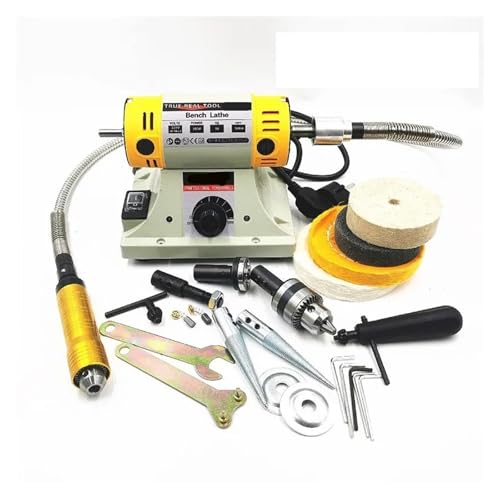 Pulidora de 110/220 W y 350 for bricolaje, carpintería, joyería jade, torno banco, rectificadora motor, tubo eje flexible 0,4 a 6,5 ​​mm(110)