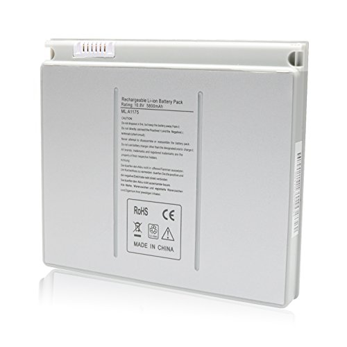 Laptop Battery for Apple MacBook Pro 15 inch A1175 A1211 A1226 A1260 A1150 2006 2007 2008 Version Laptop Battery 10.8V 5800Mah