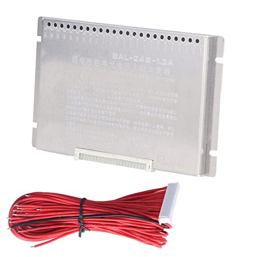 Ecualizador Activo para Baterías con Equilibrado Activo de Celdas, Corriente Máxima de 1,2 A para 2 a 24 Cadenas de Baterías LiFePO4, Carcasa de Aleación de Aluminio y Puertos de Entrada Doble miniatura 7