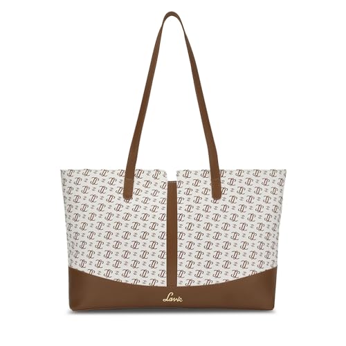 Image of Lavie Women's Mono LL Samara Tote Bag for Women | Tote Handbag for Work | Ladies purse | Stylish Shoulder Bag | Gift for Women