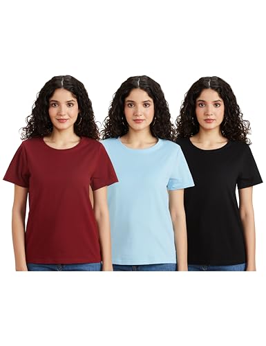Image of Amazon Brand - Symbol Women's Cotton Stretch Regular Fit Round Neck Sleeveless T-Shirt (Available in Plus Sizes)