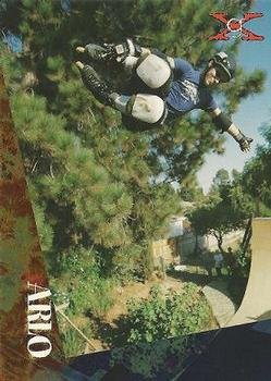 Ario Eisenberg trading card (Street & Ramp Skating) 1994 Vision Extreme Sports #137
