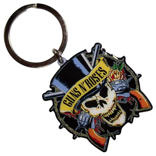 Guns N' Roses Top Hat Porte-Clés Keychain Size One Size