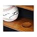 40 Baseball Ball Display Case Cabinet Holder Wall Rack w/98% UV Protection Lockable, Black