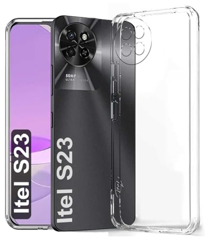 Image of Soft Silicone TPU Back Cover Compatible with itel S23